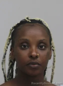 Mugshot of Tianna Clardy booked in Dallas County, Texas on September 8, 2026