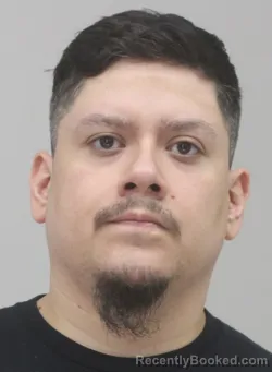Mugshot of Roberto Farrera booked in Dallas County, Texas on September 8, 2026