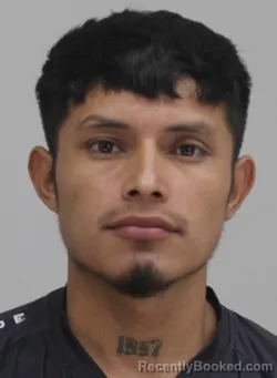 Mugshot of Jairo Garcia Gomez booked in Dallas County, Texas on September 8, 2026