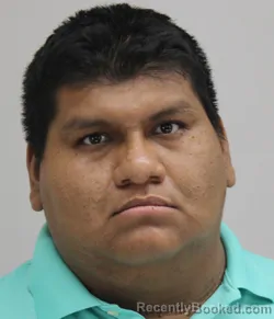 Mugshot of Jose Faustino Secundino booked in Dallas County, Texas on September 8, 2026