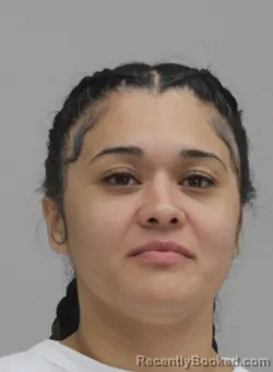 Mugshot of Karolina Medina booked in Dallas County, Texas on September 8, 2026