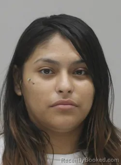 Mugshot of Amy Avalos booked in Dallas County, Texas on September 9, 2026