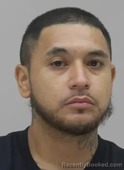 Mugshot of Edward Duque booked in Dallas County, Texas on September 9, 2026