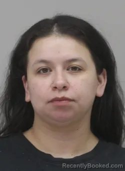 Mugshot of Gabriella Juarez booked in Dallas County, Texas on September 10, 2026