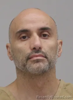 Mugshot of Nima Ghani booked in Dallas County, Texas on September 10, 2026
