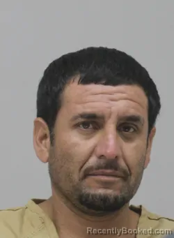 Mugshot of Oscar Tellobanda booked in Dallas County, Texas on September 11, 2026