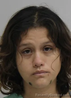 Mugshot of Caroline Perez booked in Dallas County, Texas on September 12, 2026