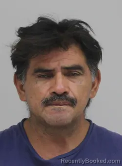 Mugshot of Jose Moreno booked in Dallas County, Texas on September 12, 2026