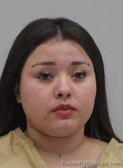 Mugshot of Julissa Alvarado booked in Dallas County, Texas on September 13, 2026