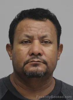 Mugshot of Adelaido Esquivel booked in Dallas County, Texas on September 13, 2026