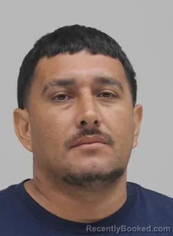Mugshot of Oscar Portillo booked in Dallas County, Texas on September 14, 2026