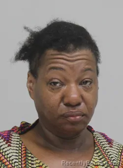 Mugshot of Pauline Harris booked in Dallas County, Texas on September 14, 2026