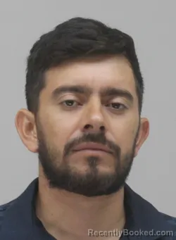 Mugshot of Oseas Melgarhenrriquez booked in Dallas County, Texas on September 15, 2026