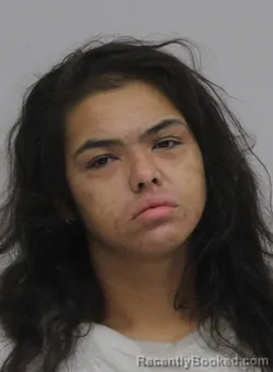 Mugshot of Savanah Vasquez booked in Dallas County, Texas on September 16, 2026