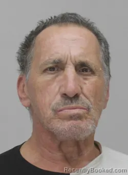 Mugshot of Jeffery Marinelli booked in Dallas County, Texas on September 16, 2026