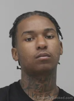 Mugshot of Darrion Carter booked in Dallas County, Texas on September 16, 2026