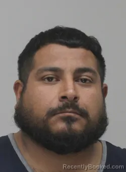 Mugshot of Abraham Gutierrez booked in Dallas County, Texas on September 16, 2026