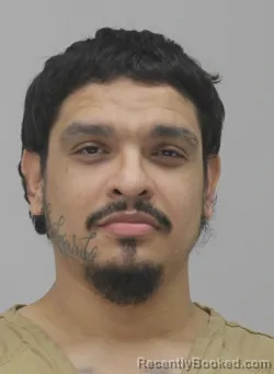 Mugshot of Dionicio Mendoza booked in Dallas County, Texas on September 16, 2026