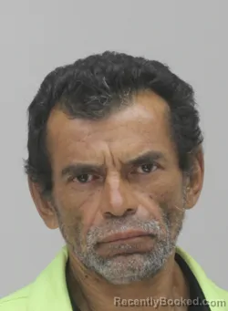 Mugshot of Francisco Cruz booked in Dallas County, Texas on September 16, 2026
