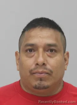 Mugshot of Carlos Aguilar Jimenez booked in Dallas County, Texas on September 16, 2026