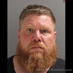 Mugshot of Richard George Russell booked in York County, Pennsylvania on August 13, 2026