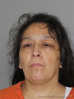 Mugshot of Lucia R Martinez booked in Denton County, Texas on October 4, 2026