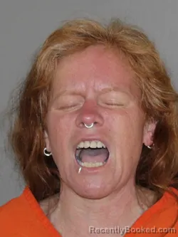 Mugshot of Leslea A Bushager booked in Denton County, Texas on April 10, 2026