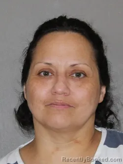 Mugshot of Maria S Delacruz booked in Denton County, Texas on May 17, 2026