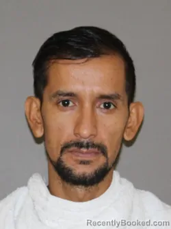 Mugshot of Duglas Umana booked in Denton County, Texas on April 6, 2026