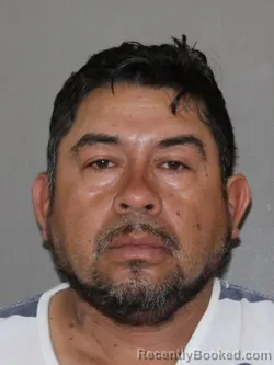 Mugshot of Tereso E Espinoza booked in Denton County, Texas on August 10, 2026