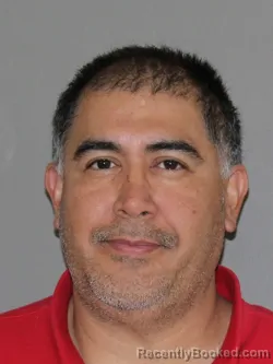 Mugshot of Dennis Rodriguez booked in Denton County, Texas on March 30, 2026