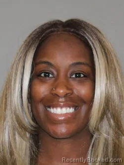 Mugshot of Angel N Stewart booked in Denton County, Texas on March 6, 2026