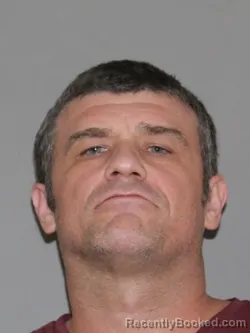 Mugshot of William J Callaghan booked in Denton County, Texas on August 21, 2026