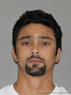 Booking photo from Denton County, Texas