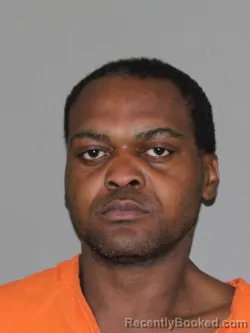 Mugshot of Keatrick E Hardy booked in Denton County, Texas on March 8, 2026