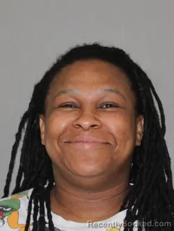 Mugshot of Tierre S Johnson booked in Denton County, Texas on April 1, 2026