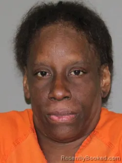 Mugshot of Regina A Smith Barefield booked in Denton County, Texas on April 2, 2026