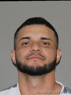 Mugshot of Emerardo Perez booked in Denton County, Texas on March 27, 2026