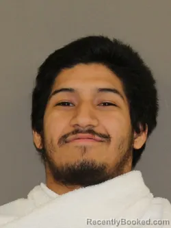 Mugshot of Samuel G Rodriguez booked in Denton County, Texas on May 20, 2026