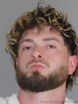 Mugshot of Ethan E Eubanks booked in Denton County, Texas on April 16, 2026