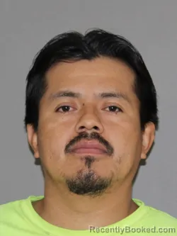 Mugshot of Luis Santos-Palacios booked in Denton County, Texas on March 17, 2026