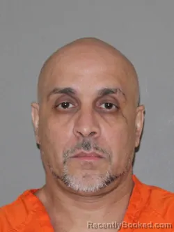Mugshot of Roberto Calderon booked in Denton County, Texas on June 12, 2026