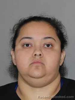 Mugshot of Alicia P Mendoza booked in Denton County, Texas on October 7, 2026