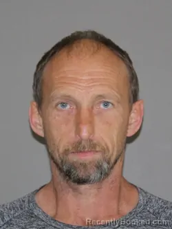 Mugshot of Ricky D Rolston booked in Denton County, Texas on March 9, 2026