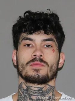 Mugshot of Destino B Ponce booked in Denton County, Texas on March 25, 2026