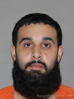 Mugshot of Adib Haghiri booked in Denton County, Texas on April 1, 2026