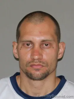 Mugshot of Christopher M Anzualda booked in Denton County, Texas on April 4, 2026