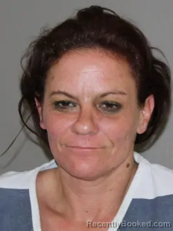 Mugshot of Jessica A Simmons booked in Denton County, Texas on March 31, 2026