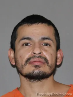 Mugshot of Leonardo Cardenas-Campos booked in Denton County, Texas on July 10, 2026