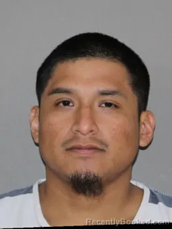 Mugshot of Adrian Soto booked in Denton County, Texas on March 12, 2026